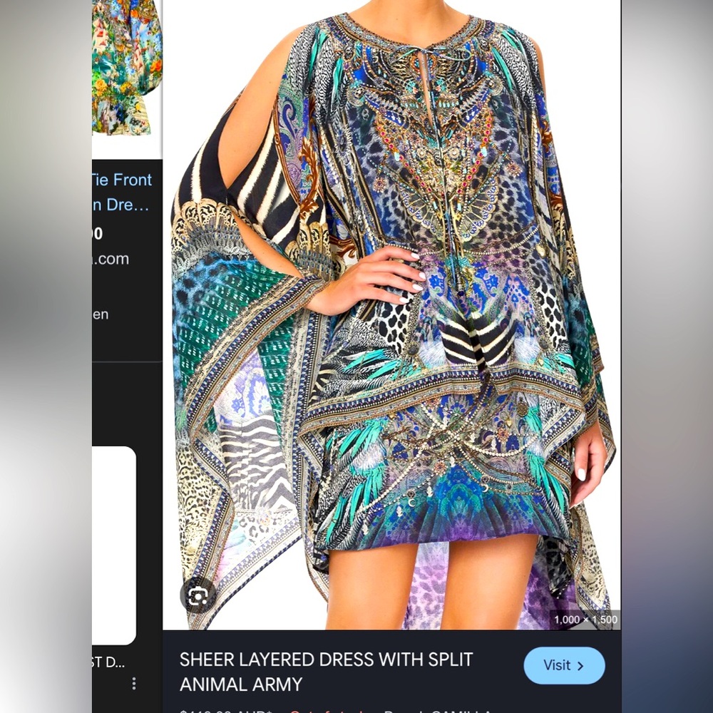 Camilla dress-Animal Army